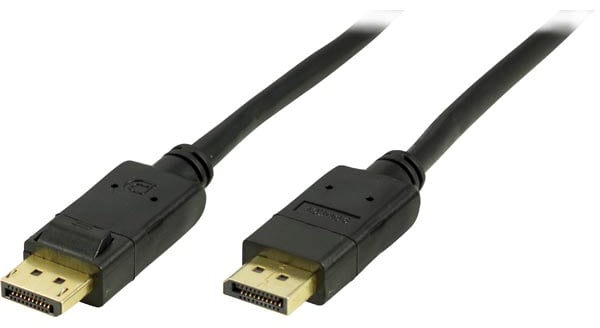DELTACO DisplayPort 1.2 ha-ha Svart (F) 3 m