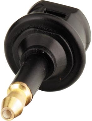 Toslink hona till Miniplug hane adapter