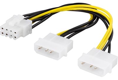 Adapter 2x molex ->8-pin PCI-e