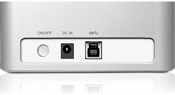 HD docka för 2x2,5"/3,5" SATA till USB 3.0 Duplicering