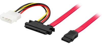 Adapterkit 2.5" till 3.5" med SATA strömkontakt