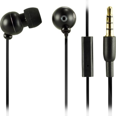 Streetz in-ear headset Svart