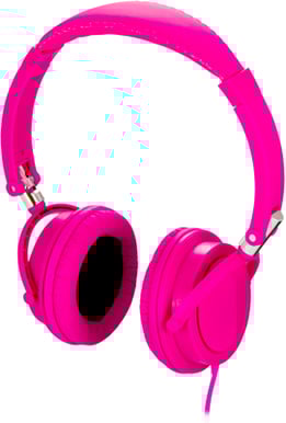 Streetz on-ear headset Rosa
