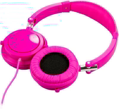 Streetz on-ear headset Rosa