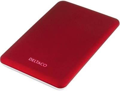HD kabinett 2,5" SATA till USB 3.0 Röd