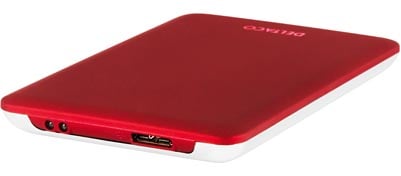HD kabinett 2,5" SATA till USB 3.0 Röd
