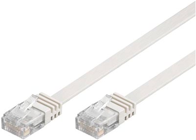 TP-kabel Cat6 Tunn Vit 10m