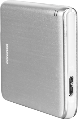 HD kabinett 2,5" SATA till USB 3.0 Silver