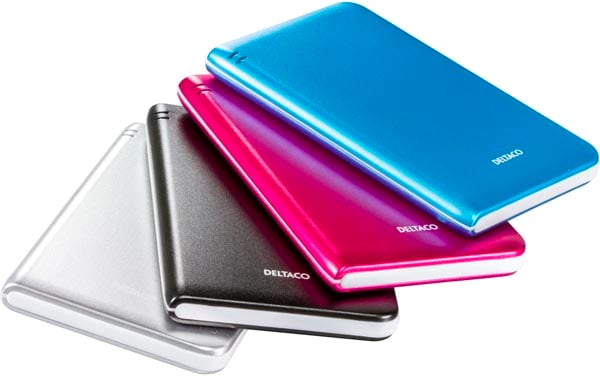HD kabinett 2,5" SATA till USB 3.0 Röd