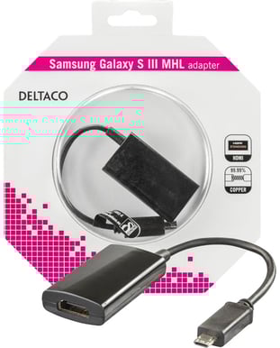 MHL till HDMI-adapter 11-pin 0.2m