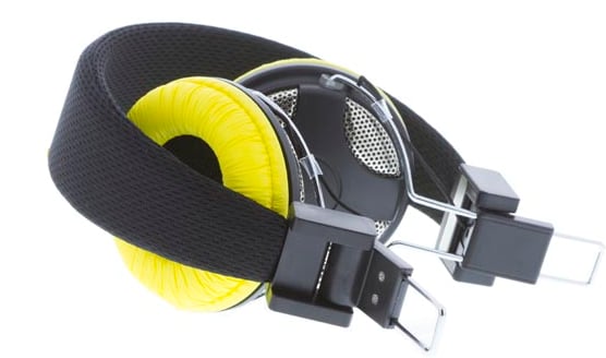 Streetz on-ear Headset Svart/Gul