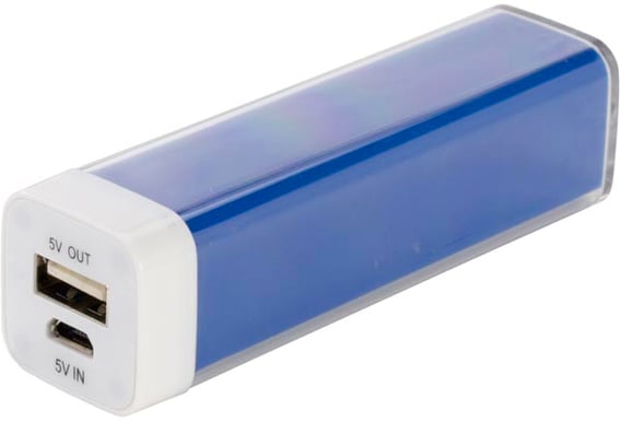 Deltaco PowerBank 2600mAh Blå
