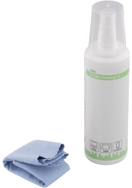 Skärmrengöringskit 250ml Microfiberduk
