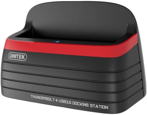 HD docka för 1x2.5"/3.5"SATA till Thunderbolt