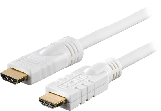 DELTACO HDMI-kabel 1.4 ha-ha Aktiv Vit 10 m