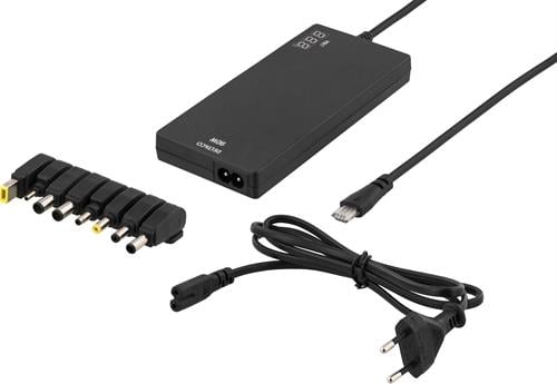DELTACO Nätadapter Universal 90W