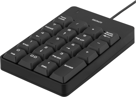 DELTACO Numeriskt Tangentbord