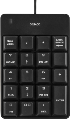 DELTACO Numeriskt Tangentbord