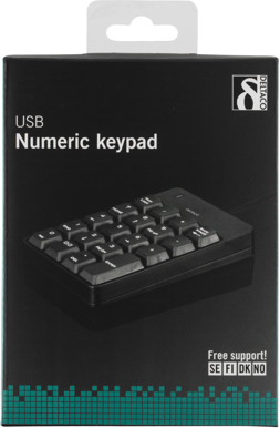 DELTACO Numeriskt Tangentbord