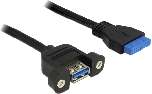 Delock USB 3.0 Pin Header till USB 3.0 ho