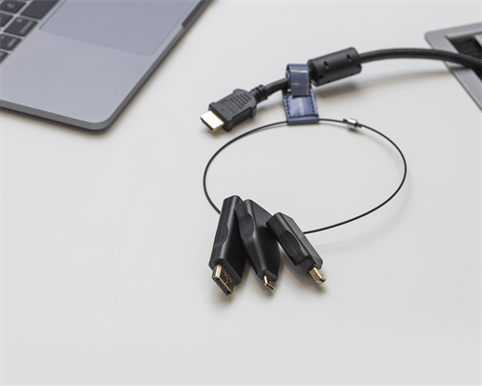 DELTACO Adapterring HDMI 3 anslutningar