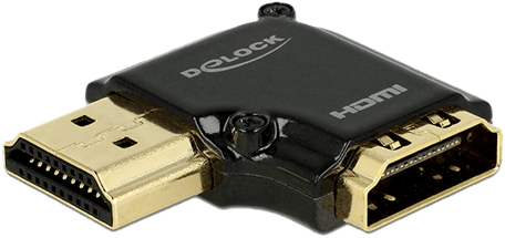 DeLock HDMI-adapter ho-ha Svart