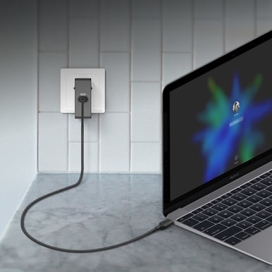 Acer Väggadapter USB-C Travelkit 65 W Svart