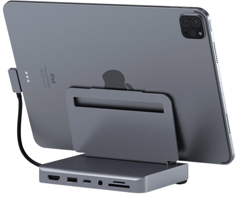 Satechi USB-C Dockningsstation/stativ för iPad Pro 60 W
