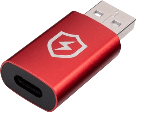 MicroConnect Safe Charge USB-C-A Data Blocker Adapter