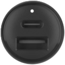 Belkin Billaddare 30W USB-C + 12W USB-A Svart