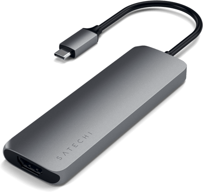 Satechi USB-C Multiport Hub Pro - Rymdgrå