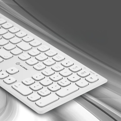 ALOGIC Echelon Trådlöst Tangentbord för Mac- Vit