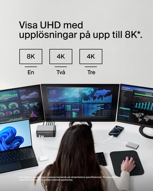 Belkin USB-C 11-in-1 Pro GaN Dockningsstation
