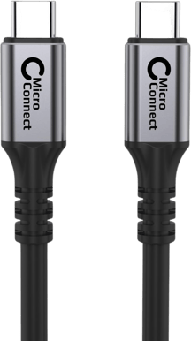 MicroConnect Premium USB - C to C 100W, 20gbps, 0,5m