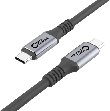 MicroConnect Premium USB - C to C 100W, 20gbps, 0,5m
