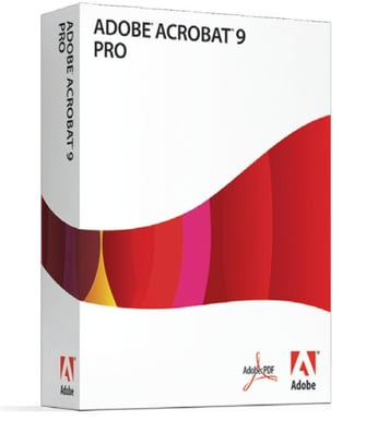 Adobe Acrobat Pro 9 Sv Retail, PC