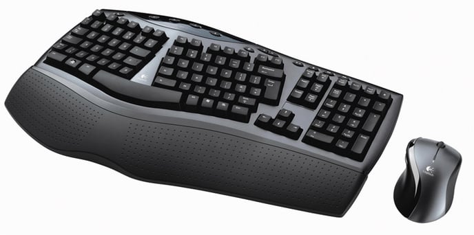 Logitech Cordless Desktop Comfort Laser