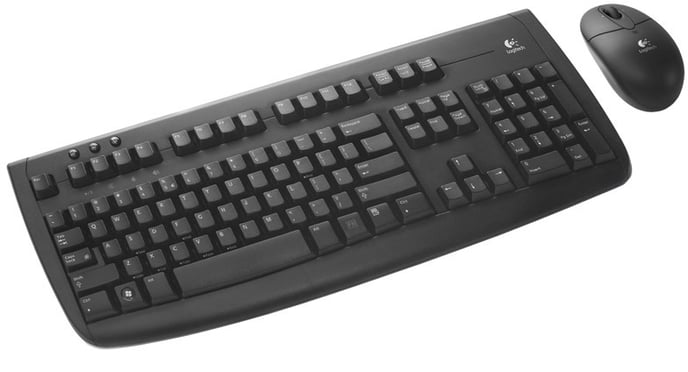 Logitech Deluxe 660 Cordless Desktop OEM