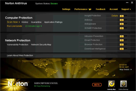 Norton Antivirus 2011 Nordisk Uppgradering