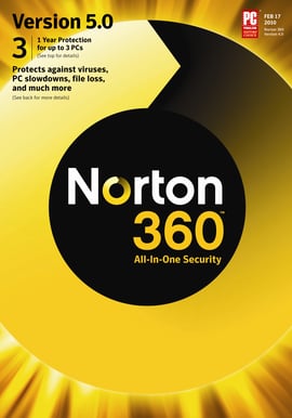 Norton 360 5.0 Svensk 3anv. Attach