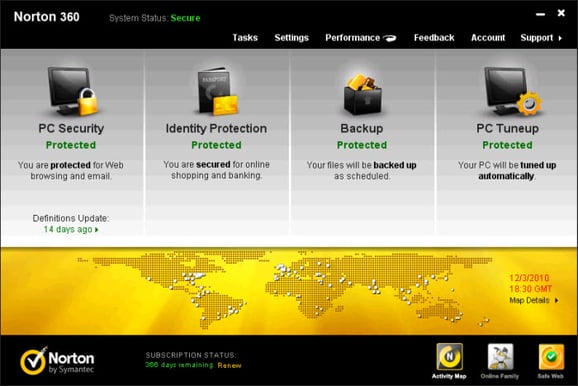 Norton 360 5.0 Svensk 3anv. Attach