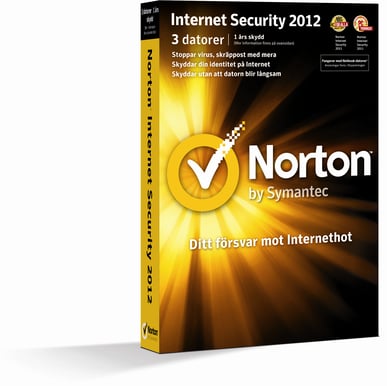 Norton Internet Security 2012 Svensk 3anv. Retail