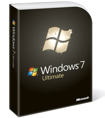 Windows 7 Ultimate 64-bit Engelsk OEM, SP1