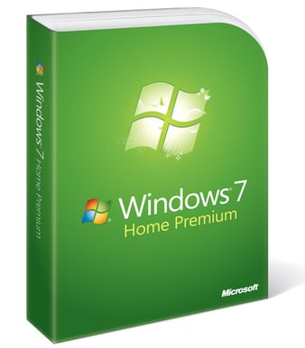 Windows 7 Home Premium 64-bit Engelsk Single OEI, SP1