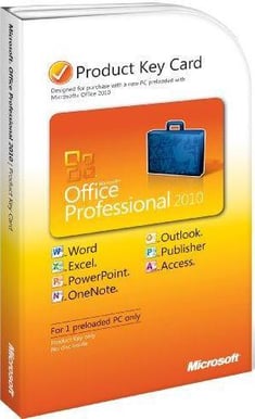Office Professional 2010 Engelsk, PKC