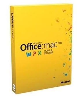 Office for Mac Home and Student 2011 Svensk, PKC, e-Licens