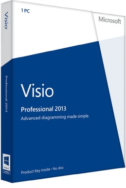 Visio Professional 2013 Svensk