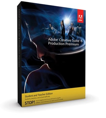 Adobe Production Premium CS6 Engelsk för PC, Student