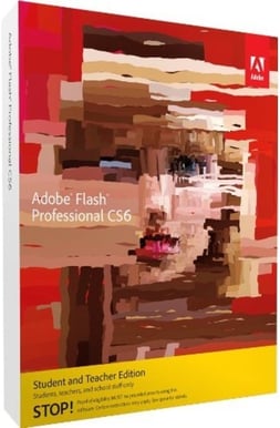 Adobe Flash Pro CS6 Engelsk för MAC, Student