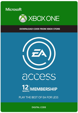 EA Access Pass för Xbox One - 12 Månader